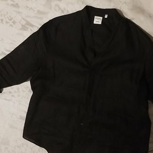 Men's lined button down shirt